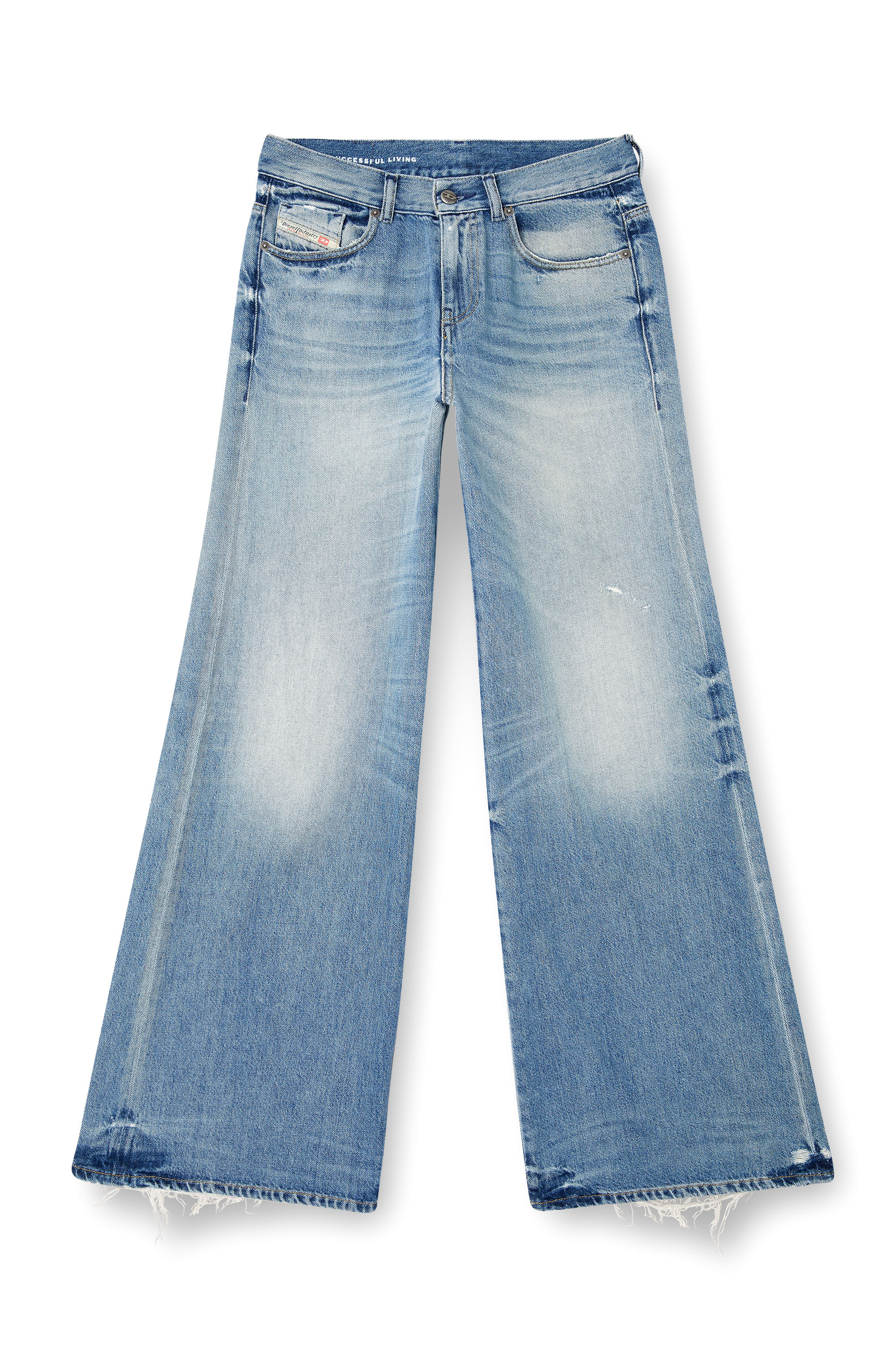 Diesel - Damen Flare Jeans 1978 D-Akemi 09M07, Hellblau - 3