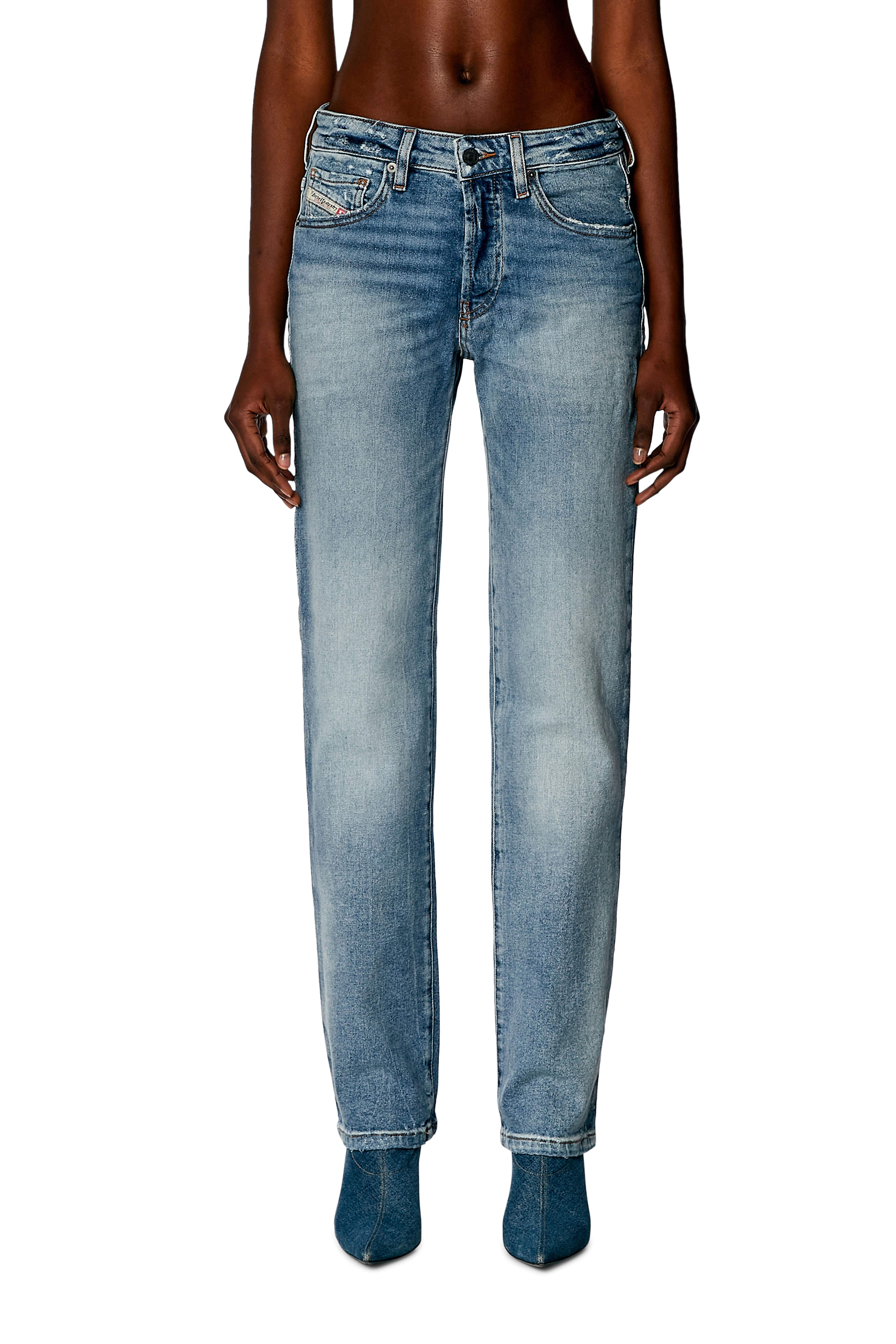 Diesel - Damen Regular Jeans 1989 D-Mine 0PFAR, Hellblau - 1